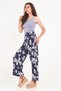 Pantaloni dama cu imprimeu - 7