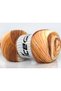 Lot of 4 X 100Gr Skeins Ice Yarns Baby Batik Yarn Brown Shades Cream