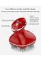 Electric Head Massager Waterproof,with 4 Detachable Massage Heads,Suitable The Whole Body and Pets - 4