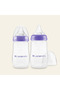 Baby Bottle 2 Pack Natural Wawa Baby Bottle Nipple 240ml - 2