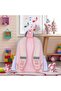 Kindergarten Nursery Daily Use Girls Backpack Waterproof Water Bottle 2 Compartments Preschool - 3
