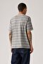 تي شيرت رجالي باللون الأحمر Tab Vintage Tee Tr Mammoth Stripe Mi Gray - 2
