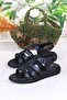 35904 Mavişim Comfortable Flexible Velcro Lace-Up Women's Sandals - 5