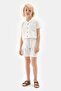 Boy White Shorts