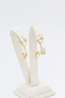 Style Pearl/Xuping Jewelry Dangle Leaf Model Zircon Stone Earrings - 4