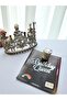 Silver Pearl Cake Crown Set (Cake Crown, Birthdayqueen Pastaplexis, Silver Cake Simi) - 4