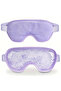 Hot and Cold Beaded Ice Gel Therapy Eye Mask (Purple)