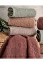Buldan Production Dowry Deluxe Jacquard Domino 4-Piece Bath Towel I 70X140 - 2