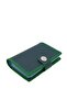 Genuine Leather Men's & Women's Card Holder Wallet - Transparent Pocket - Handmade
