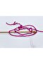 4X100Gr. Gonca Acrylic Dark Fuchsia Winter, Flat Strands, 100% Acrylic - 3