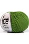 8X50Gr. Baby Summer Acrylic, Cotton Forest Green Baby, Summer Yarns, Cotton