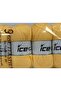 4X100Gr. Twister Dk Acrylic Light Yellow Winter, Flat Strands, 100% Acrylic - 4