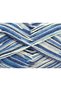 Lot of 4 X 100Gr Skeins Ice Yarns Lorena Color (50% Cotton) Yarn Blue Shades White - 2