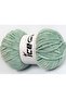 Lot of 4 X 100Gr Skeins Ice Yarns Chenille Baby Light (100% Microfiber) Yarn Mint Green