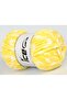 4X100Gr. Chenille Baby Colors Micro Fiber White, Yellow Winter, Baby, Chenille, Tie-Dye Patterned, Worsted