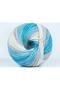 8X50Gr. Alara Batik Cotton, Acrylic Grey, Blue Tones Summer Yarns, Cotton - 2