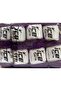 8X50Gr. Sparkle Soft Metallic Glitter Dark Purple Metallic Glitter, Soft, Shaggy, Winter - 4
