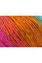 8X50Gr. Panorama Premium Acrylic Green, Purple, Gold, Fuchsia Winter, Flat Strands, Batik Pattern, 100% - 2