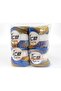(4 Pcs the 100g.) Linen Viscot Linen, Cotton, Viscose 4 Pack - 4