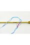 3X100Gr. Hand Dyed Cashmere Cashmere White, Maroon, Orchid, Turquoise Shades Luxury, Cashmere, Batik Patterned - 3