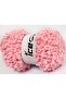 Lot of 4 X 100Gr Skeins Ice Yarns Chenille Boucleron (100% Microfiber) Yarn Light Pink