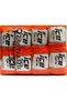 8X50Gr. Sparkle Soft Metallic Glitter Orange Metallic Glitter, Soft, Shaggy, Winter - 4
