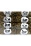 8X50Gr. Violino Acrylic Dark Green, Khaki Stripe, Summer Yarns, 100% Acrylic - 3