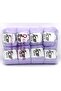 8X50Gr. Alice Superfine Wool, Acrylic Light Lilac Winter, Very Fine, Wool, Acrylic - 4