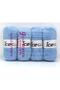 Lot of 4 X 100Gr Skeins Ice Yarns Jeans Cotton Sport (60% Cotton) Yarn Light Blue - 4