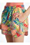 Lcw Dream Patterned Women's Swim Shorts with Elastic Waist (S5) - 3