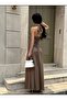 Kendall - Halter Neck Draped Maxi Dress - 2