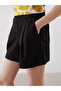 Esvab • Modern & Distinctive Waist Drawstring Crepe Women's Pleated Shorts - 4