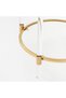 هومز طاولة قهوة من الأكريليك باللون الذهبي قطر 86 سم - 4