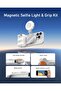 Fun Short Grip-2 + Magnetic Selfie Light Bundle - 3