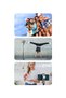 Stick selfie cu stabilizator, LED, telecomandă Bluetooth, iOS/Android - 7
