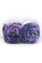 Lot of 2 X 150Gr Skeins Ice Yarns Cakes Wool Design (20% Wool) Yarn Blue Lilac Shades - 4
