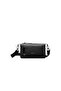Lightweight Duoseal Crossbody Shoulder Bag - Black