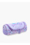 Heart Print Pencil Pouch with Zip Closure - W 9 x H 21 x D 10 cm - 3
