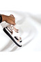 White Leather Buckle Flip Flops Women's Daily Sandals - 4