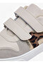 Panelled Sneakers with Hook and Loop Closure - 4