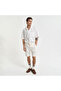 Erkek Krem Relaxed Fit Şort