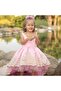 Matilda Pink Tailed 2 Year Old Dress