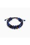 Transformation Journey Lapis Lazuli + Tiger Eye + Onyx Double Bracelet for Men