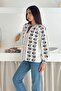 Women's Tassel Colorful Ethnic Pattern Embroidery Embroidered Cotton Blouse - 5