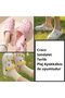 8 Pcs Belted Slipper Rivet, (for 2 Pairs of Slippers) Durable Plastic Snap-On Slipper Belt Clip - 6