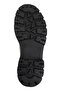 Women's Vegan Leather Black Casual Shoes - Black Leo Design - 7