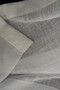Beige Natural Salon Tulle Curtain Effect Linen Look Ironing No Ask Tulle Curtain 1/3 Dense Pleated Gup