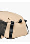 Solid Backpack with Adjustable Straps and Zip Closure - 14x31x50 cms - 6