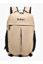 Solid Backpack with Adjustable Straps and Zip Closure - 14x31x50 cms
