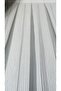 Steel Knitted Ecru Tulle Curtain 1/3 Dense Pleats Wrinkle-Resistant No Ironing Needed Modern Heavy Weight - 6